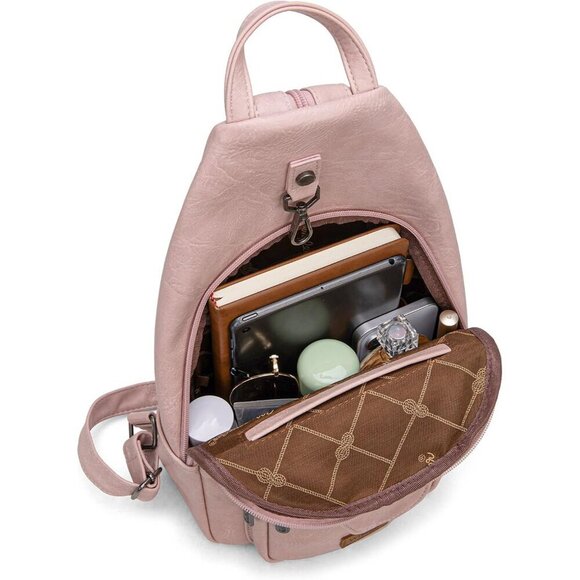 Wrangler Convertible Backpack for Women Small Crossbody Travel Hiking